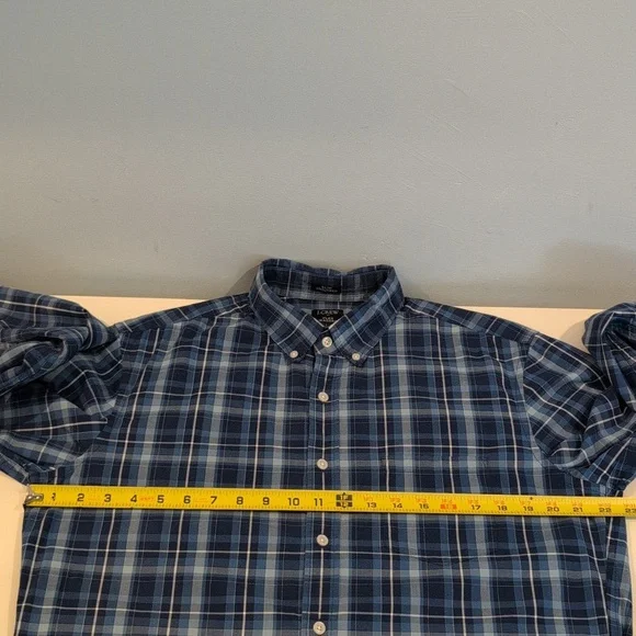 J. Crew Men's Large Slim Untucked Flex Washed Long Sleeve Shirt Style #BI051 - Picture 10 of 15